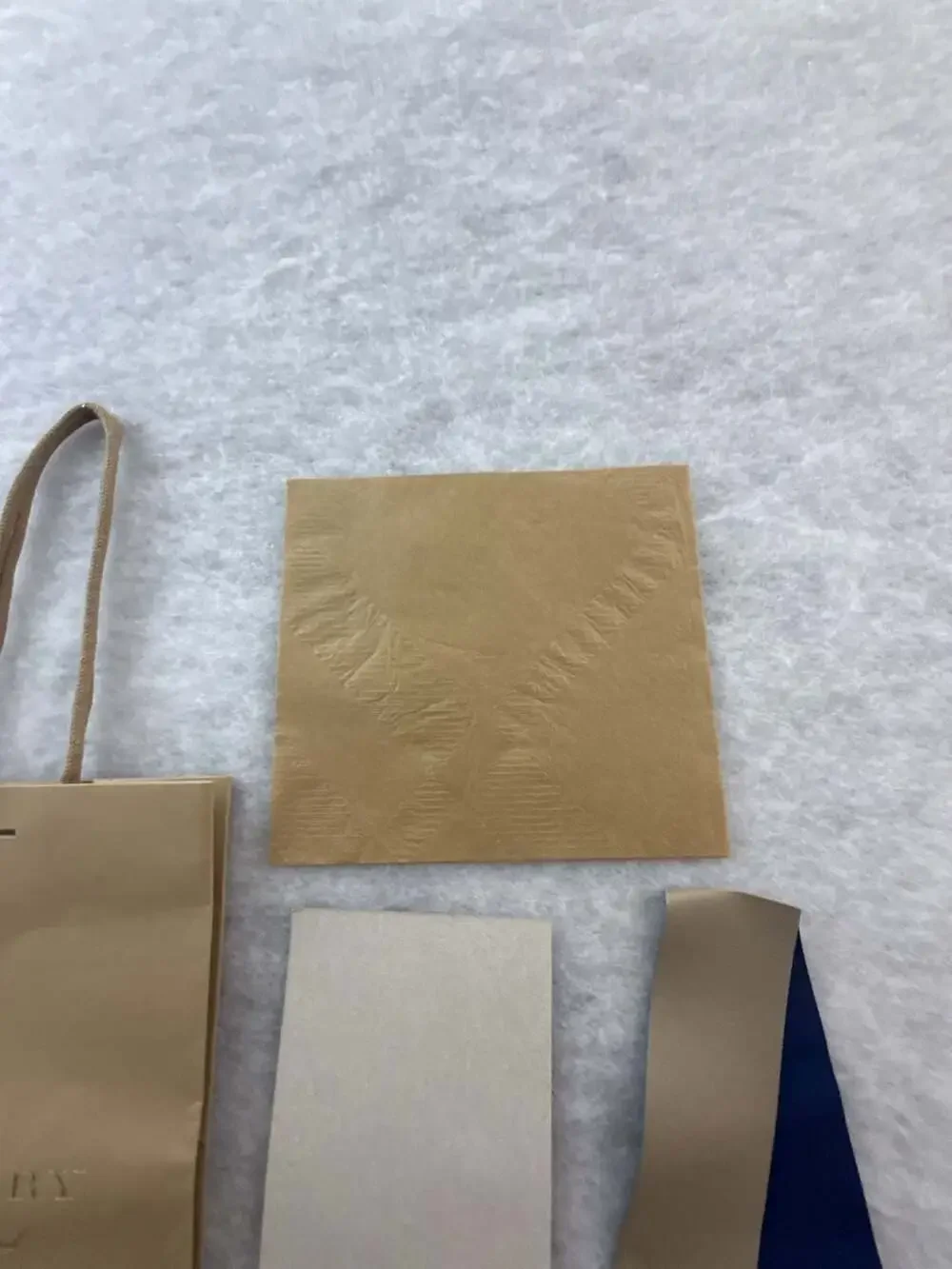 Authentic Burberry London England Store Gift Bag and Accessories Packaging Set